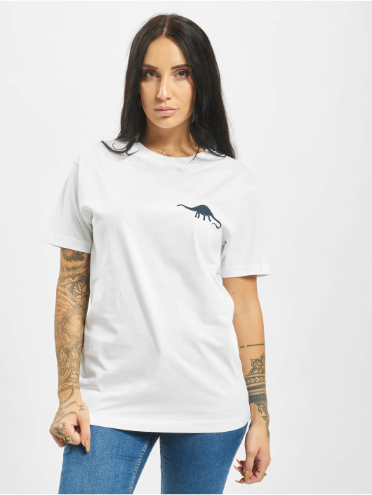 Mister Tee Tričká Jurassic biela