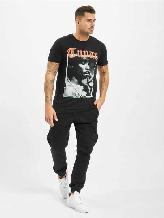 Mister Tee Tričká Tupac California Love èierna