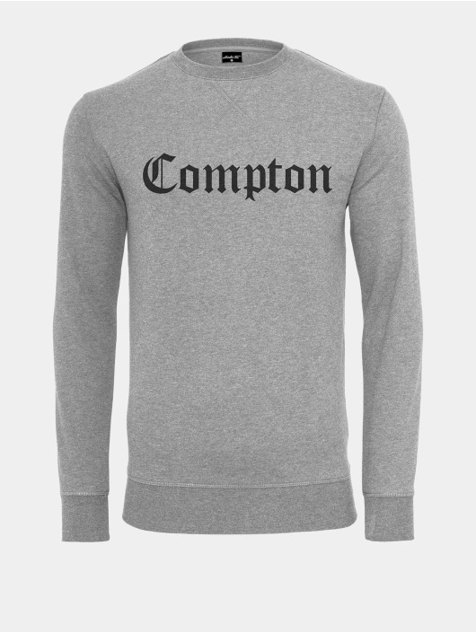 Mister Tee trui Compton Crewneck grijs