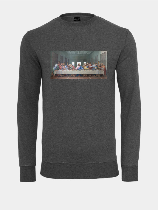 Mister Tee trui Can´t Hang With Us Crewneck grijs