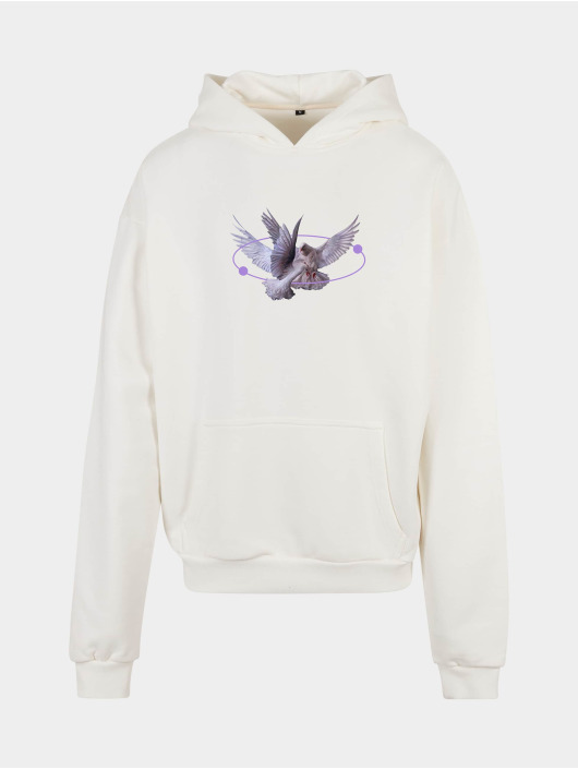 Mister Tee Upscale Hoodie Vive La Liberte Oversize white
