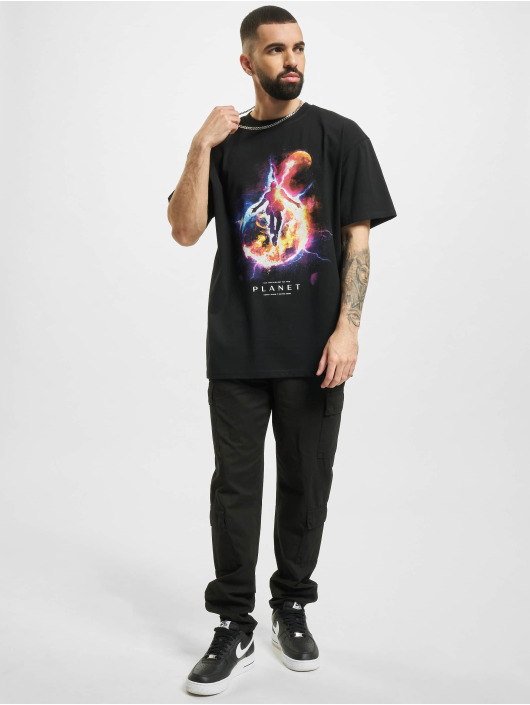 Mister Tee Upscale T-Shirt Electric Planet Oversize black