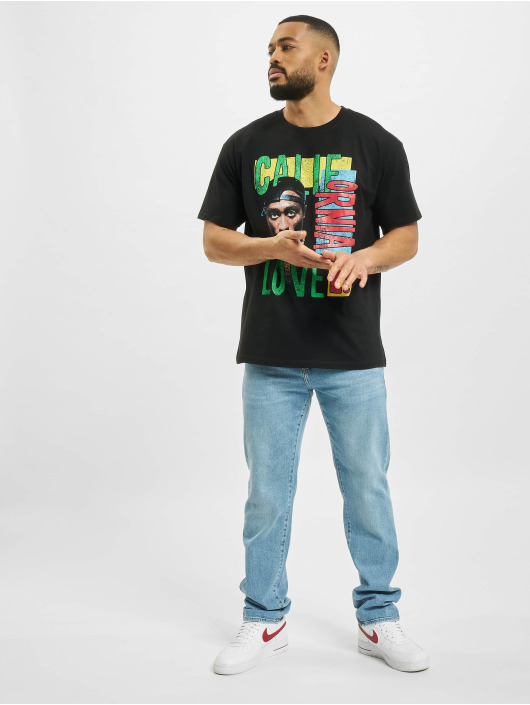Mister Tee Upscale T-Shirt Tupac California Love Retro Oversize black
