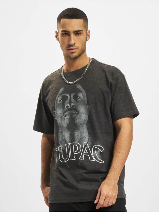 Mister Tee Upscale t-shirt Upscale Tupac Up Oversize grijs
