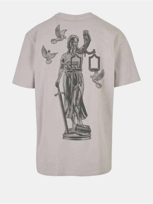 Mister Tee Upscale T-Shirt Upscale Justice Oversize gris