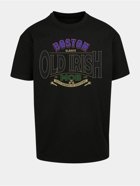 Mister Tee Upscale T-shirt Upscale Old Irish Mob Oversize nero