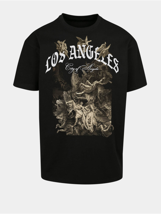 Mister Tee Upscale T-Shirt Upscale City Of Angels Oversize noir