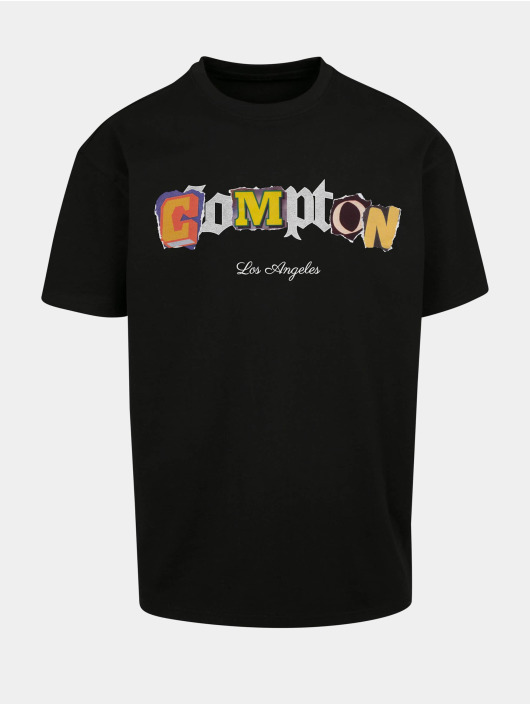 Mister Tee Upscale T-Shirt Compton L.a. Oversize noir