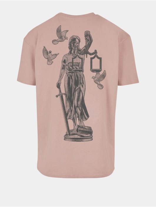 Mister Tee Upscale T-Shirt Upscale Justice Oversize rose