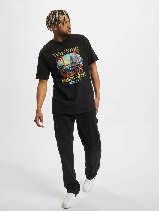 Mister Tee Upscale T-Shirt Wu Tang Staten Island Oversize schwarz