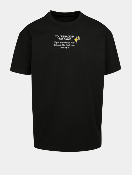 Mister Tee Upscale T-shirt Upscale Intepol Oversize svart
