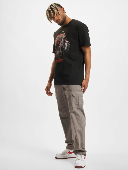 Mister Tee Upscale t-shirt Upscale Flying High Oversize zwart