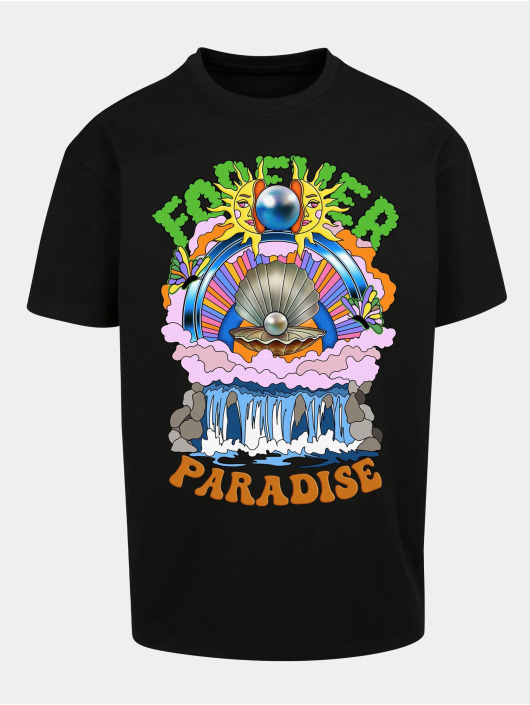 Mister Tee Upscale t-shirt Paradise Oversize zwart