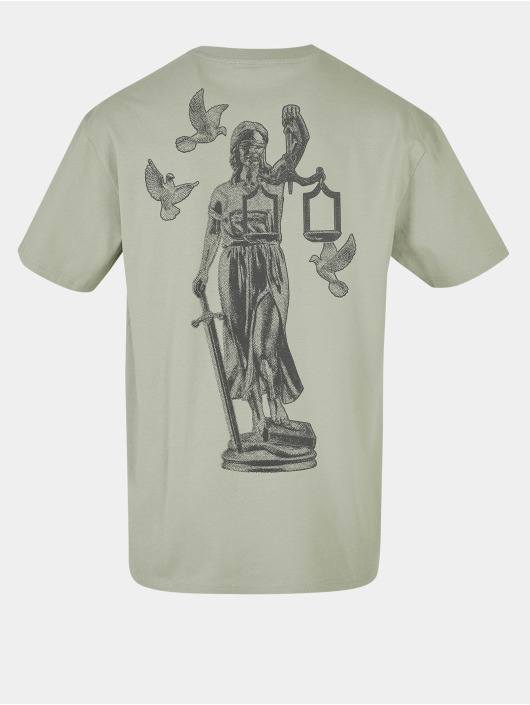 Mister Tee Upscale Trika Upscale Justice Oversize zelený