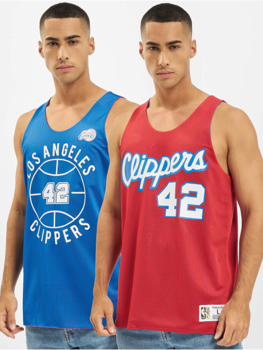 Mitchell & Ness Tank Tops Reversible Los Angeles Clippers Elton Brand blau