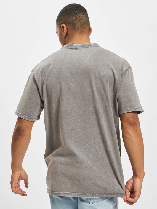 MJ Gonzales Camiseta Saint V.1 Acid Washed Heavy Oversize gris