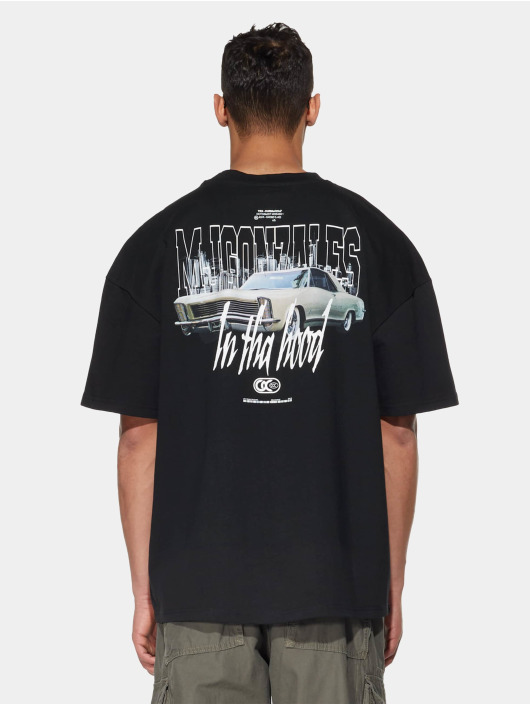 MJ Gonzales Camiseta In Tha Hood X Heavy Boxy negro
