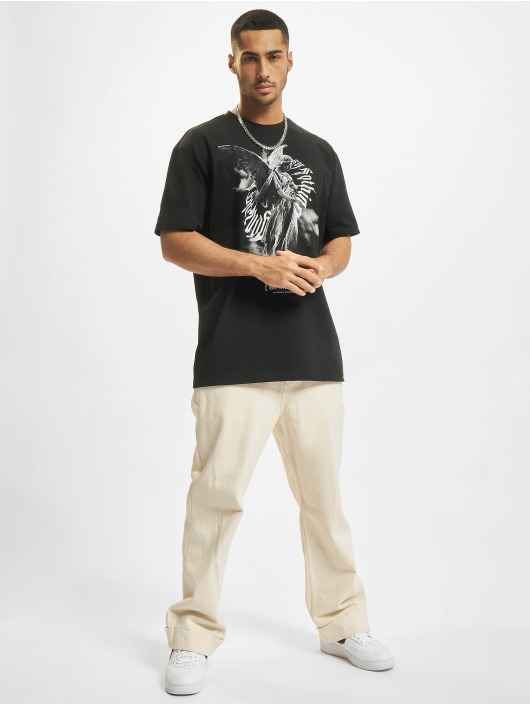 MJ Gonzales Camiseta Heavy Oversized 2.0 ''Angel 3.0'' negro