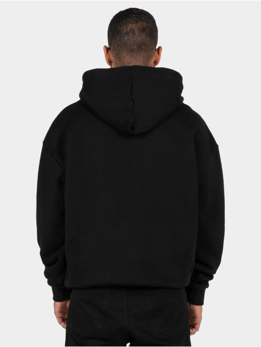 MJ Gonzales Felpa con cappuccio International X Heavy Oversized nero