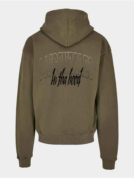 MJ Gonzales Hoody Atelier X Heavy Oversized olijfgroen
