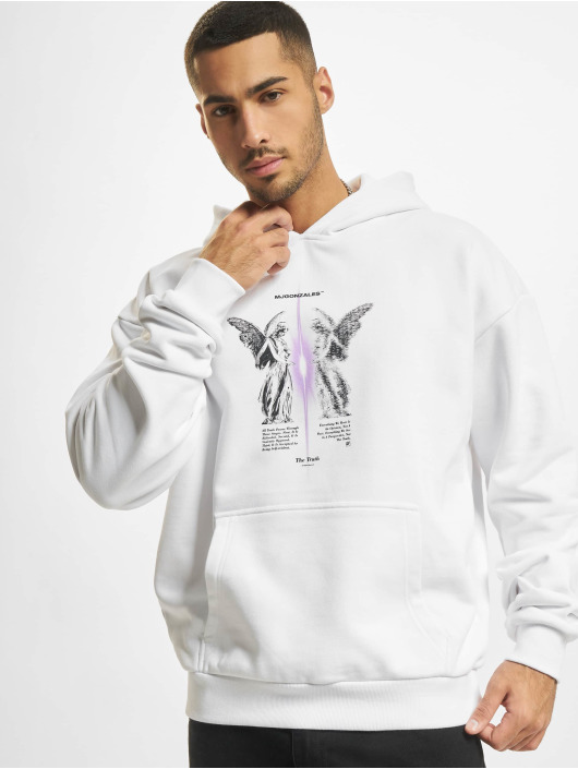 MJ Gonzales Hupparit Heavy Oversized Essentials V.4 ''Truth V.1'' valkoinen