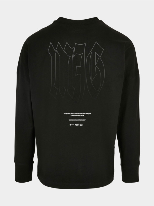 MJ Gonzales Longsleeve Snake V 1 X Oversized zwart