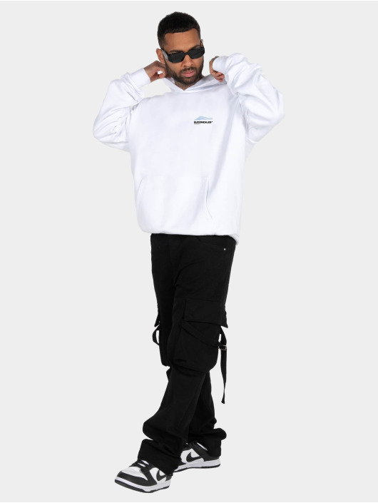 MJ Gonzales Sweat capuche Wave V.1 X Heavy Oversized blanc