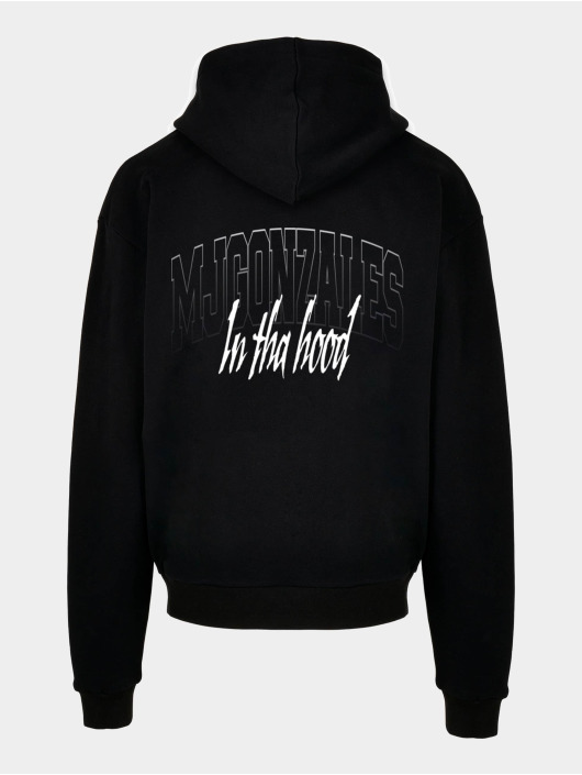 MJ Gonzales Sweat capuche Atelier X noir