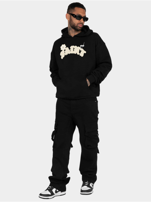 MJ Gonzales Sweat capuche Saint X Heavy Oversized noir