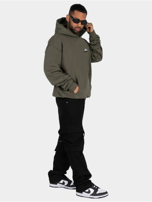 MJ Gonzales Sweat capuche Wave V.1 X Heavy Oversized olive