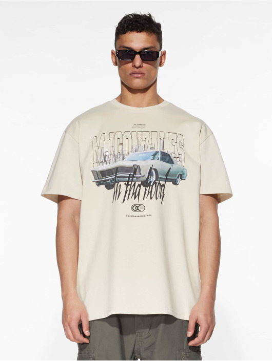 MJ Gonzales T-paidat In Tha Hood X Heavy Oversized beige