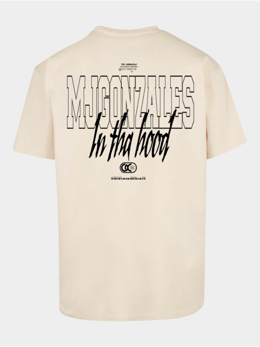 MJ Gonzales T-paidat In Tha Hood V 2 X Heavy Overszied beige
