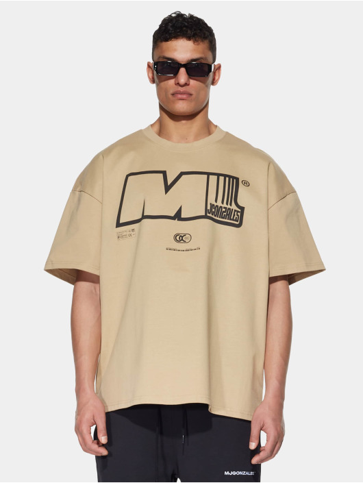 MJ Gonzales T-paidat Race V 1 X Heavy Boxy beige
