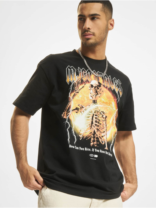 MJ Gonzales T-paidat Heavy Oversized 2.0 ''Hellride V.1'' musta