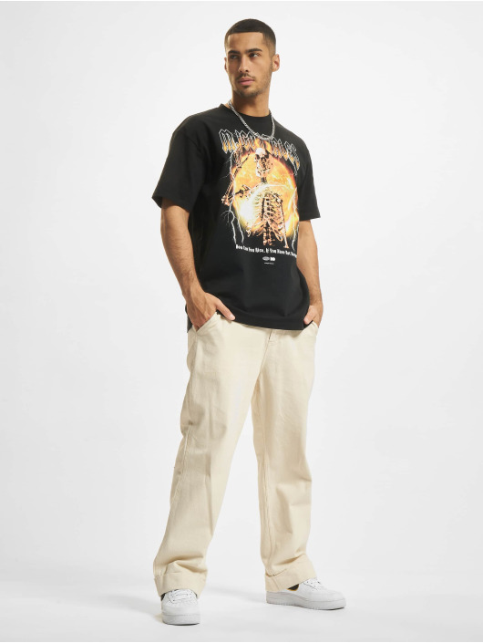 MJ Gonzales T-paidat Heavy Oversized 2.0 ''Hellride V.1'' musta