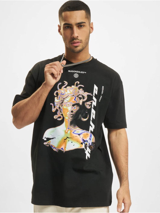 MJ Gonzales T-paidat Heavy Oversized 2.0 ''Medusa'' musta