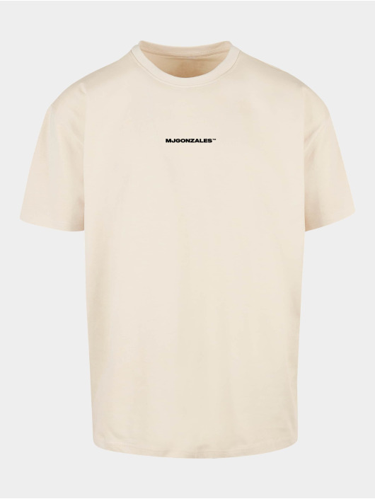 MJ Gonzales t-shirt In Tha Hood V 2 X Heavy Overszied beige