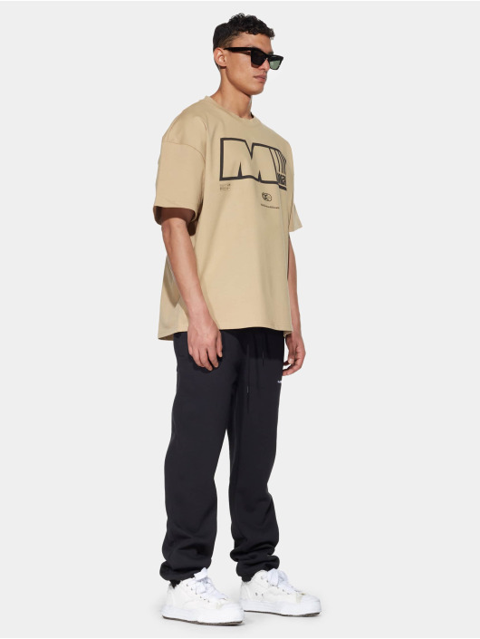 MJ Gonzales T-shirt Race V 1 X Heavy Boxy beige