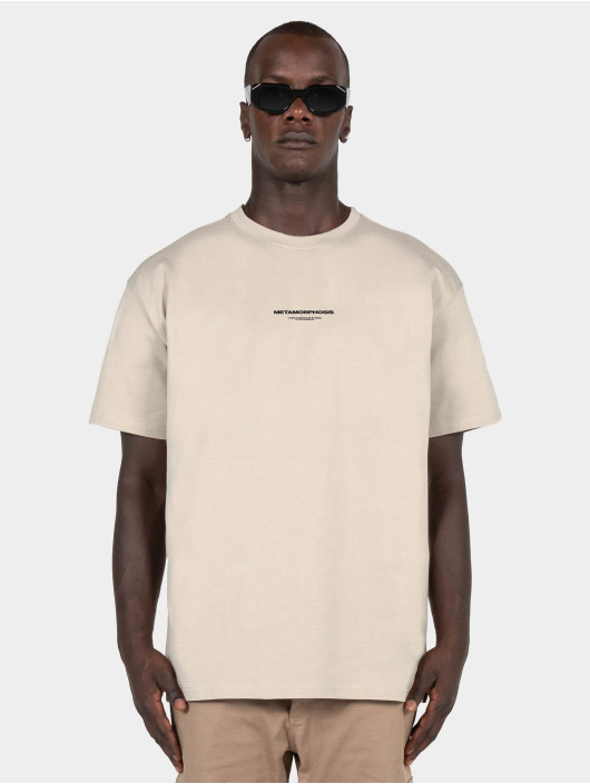 MJ Gonzales T-shirt Metamorphose V.4 X Heavy Oversized beige