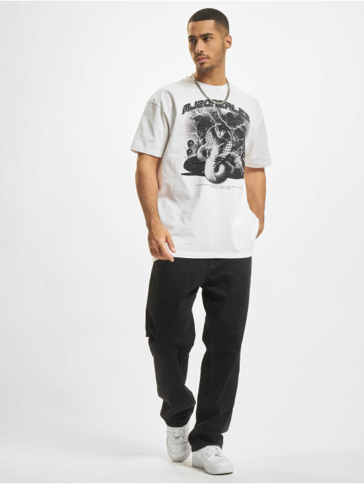 MJ Gonzales T-shirt Heavy Oversized 2.0 ''Toxic V.1'' bianco
