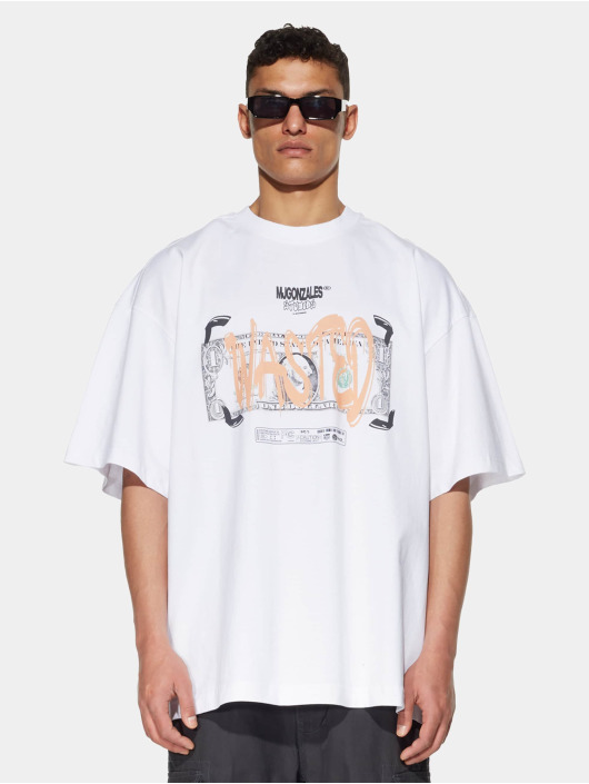 MJ Gonzales T-Shirt Dollar X Huge blanc