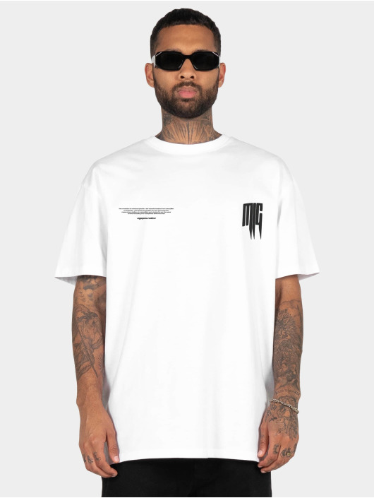 MJ Gonzales T-Shirt Metamorphose V.2 X Heavy Oversized blanc