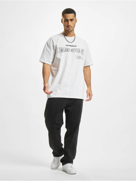 MJ Gonzales T-Shirt Heavy Oversized 2.0 ''Legends Never Die'' blanc