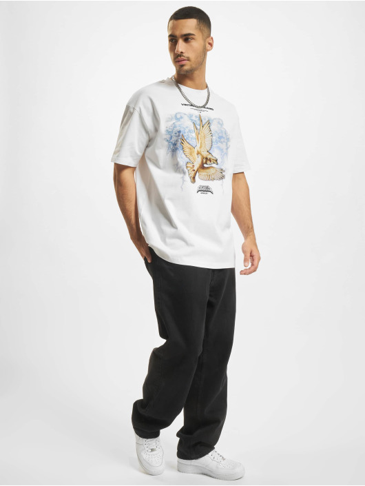 MJ Gonzales T-Shirt Heavy Oversized 2.0 ''Vintage Dreams V.1'' blanc