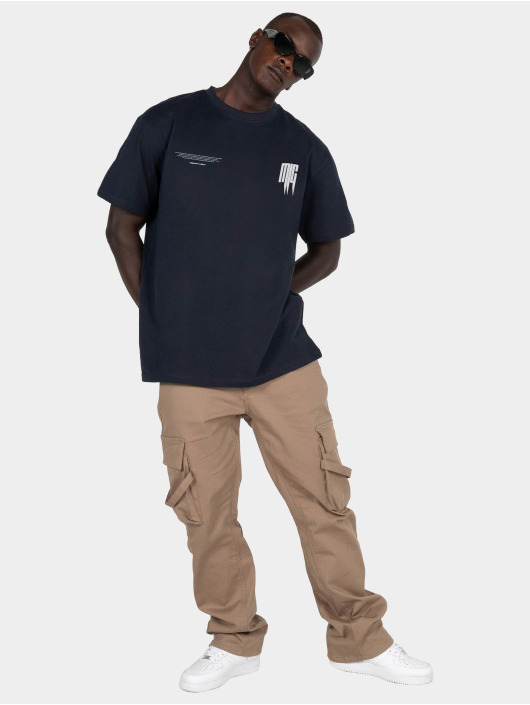 MJ Gonzales T-Shirt Metamorphose V.2 Heavy Oversized bleu