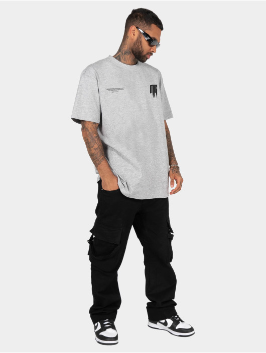 MJ Gonzales T-shirt Metamorphose V.2 X Heavy Oversize grigio
