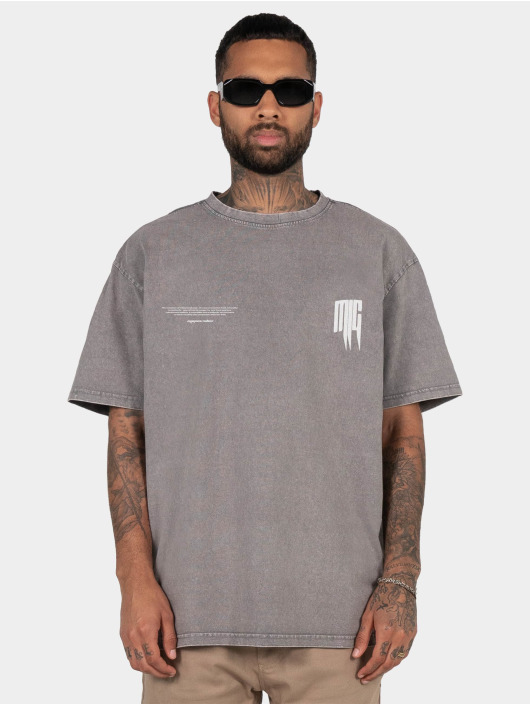 MJ Gonzales t-shirt Metamorphose V.2 Acid Washed Heavy Oversized grijs