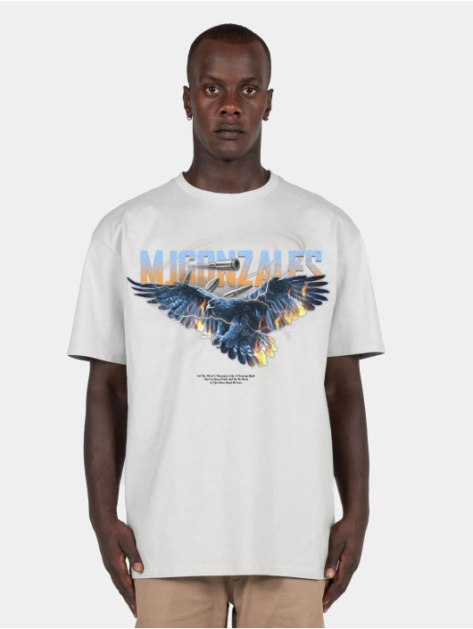 MJ Gonzales T-Shirt Eagle V.2 Heavy Oversized 2.0 gris