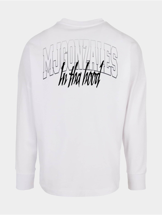MJ Gonzales T-Shirt manches longues Atelier X Oversized blanc