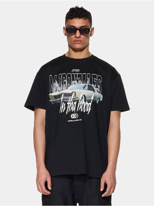 MJ Gonzales T-Shirt In Tha Hood X Heavy Oversize noir